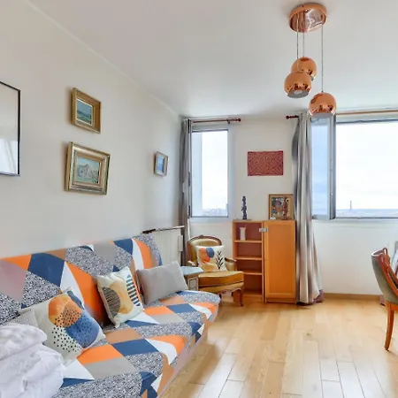 1br Flat View On Eiffel Tower And Sacre-coeur Appartamento *