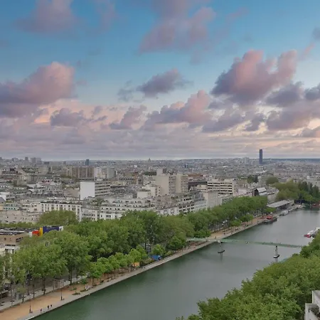 1br Flat View On Eiffel Tower And Sacre-coeur * Παρίσι