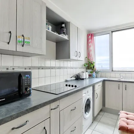 1br Flat View On Eiffel Tower&sacré-coeur Parigi