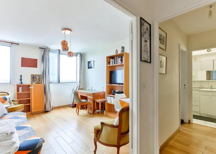 1br Flat View On Eiffel Tower&sacré-coeur Appartamento