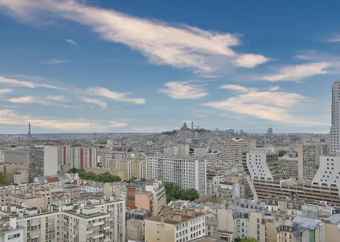 1br Flat View On Eiffel Tower And Sacre-coeur * Paris