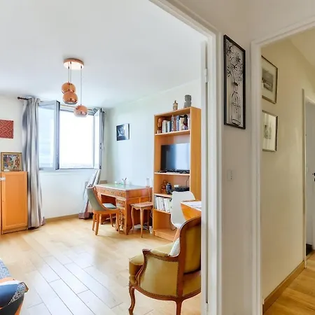 1br Flat View On Eiffel Tower And Sacre-coeur * Paříž