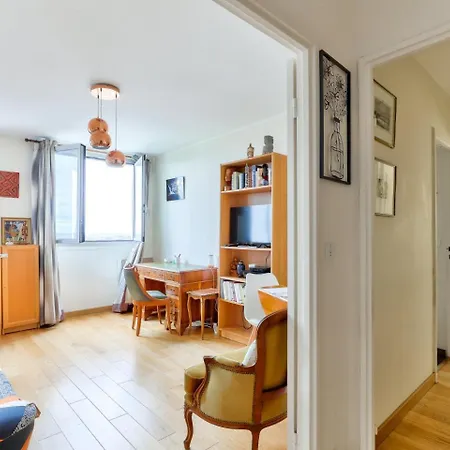 1br Flat View On Eiffel Tower And Sacre-coeur 아파트