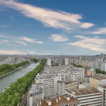 1br Flat View On Eiffel Tower And Sacre-coeur 아파트 파리